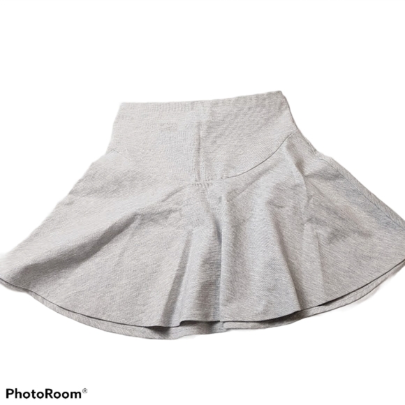 Urban Outfitters Silence + Noise Grey Skater Skirt, soft sweatshirt material M - Picture 1 of 5